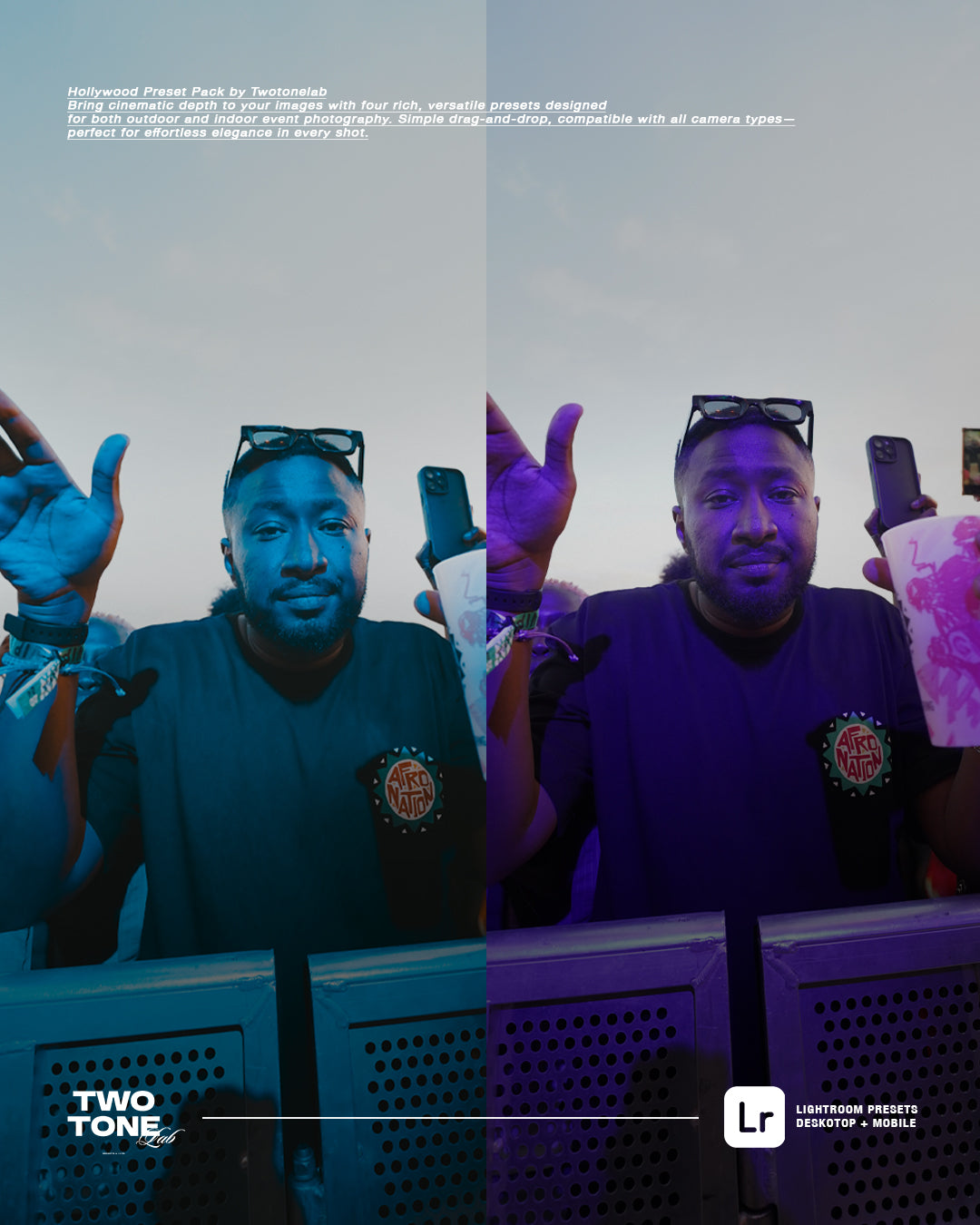 Hollywood Preset Pack by - TWONTONELAB